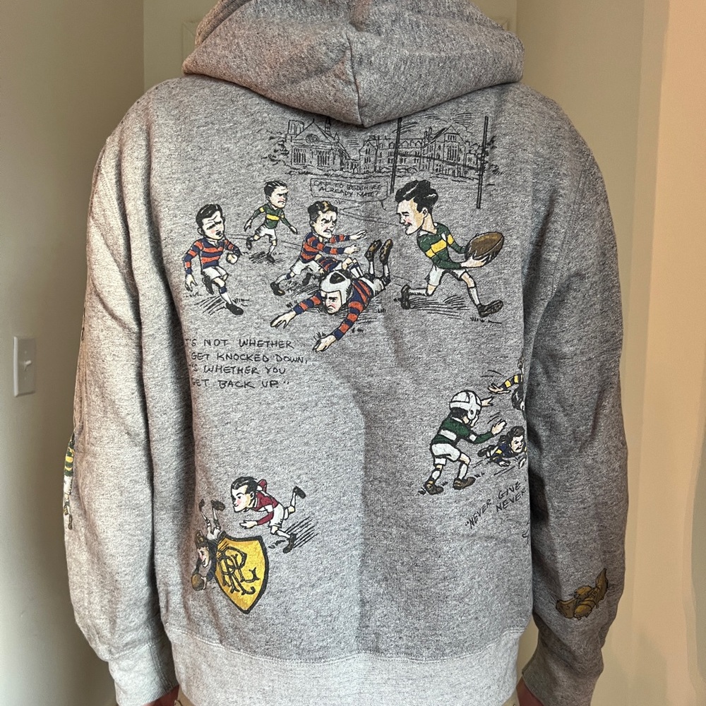 Ralph Lauren soccer hoodie!!